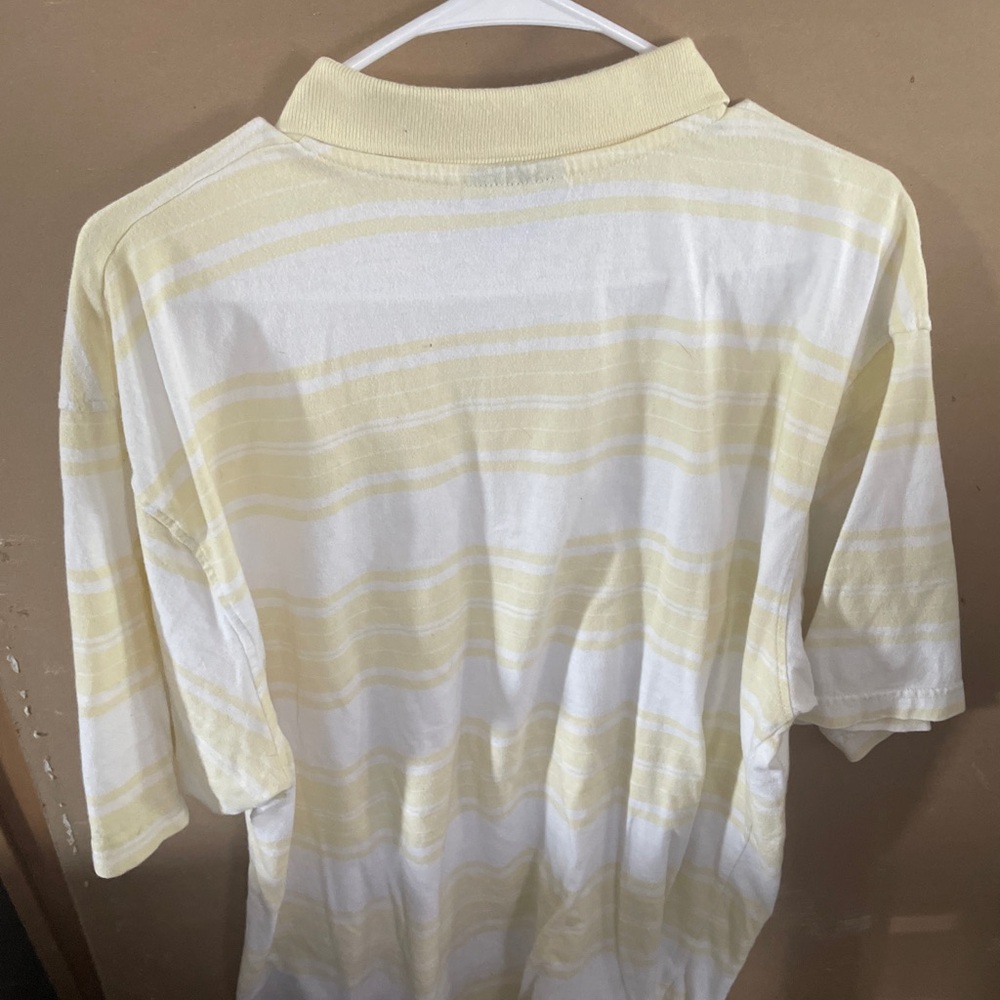 SOUTHPOLE | XL | PALE YELLOW AND WHITE